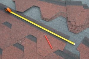 measure a roof for shingles