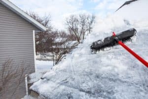 clear ice dams