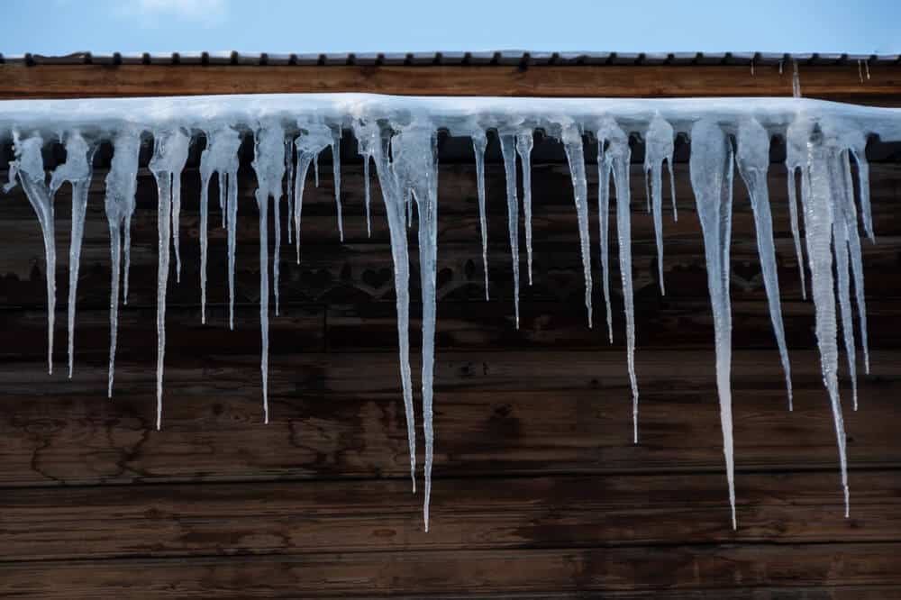 clear ice dams